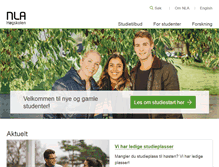 Tablet Screenshot of nla.no