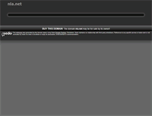 Tablet Screenshot of nla.net