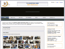 Tablet Screenshot of nla.org.na