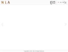 Tablet Screenshot of nla.pt